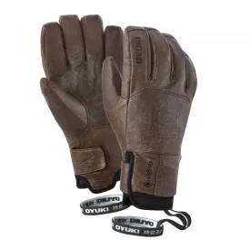 Oyuki GTX Sencho Mens Glove Worn Brown