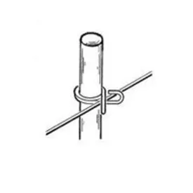 Parmak 706 Rod Post, 60 in OAH, Fiberglass, Gray :EA: QUANTITY: 20