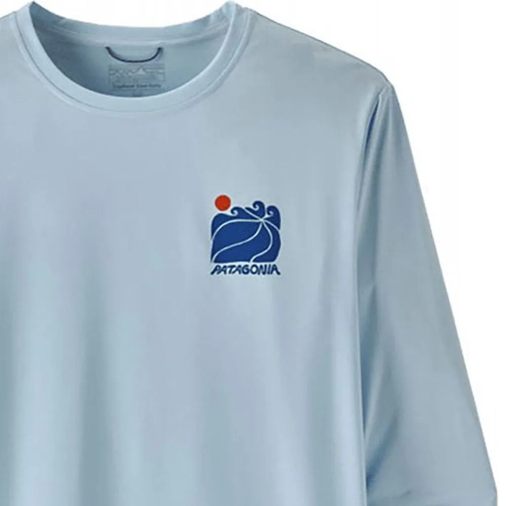 Patagonia Cap Cool Daily Graphic T-Shirt - Waters - Sunrise: Blue