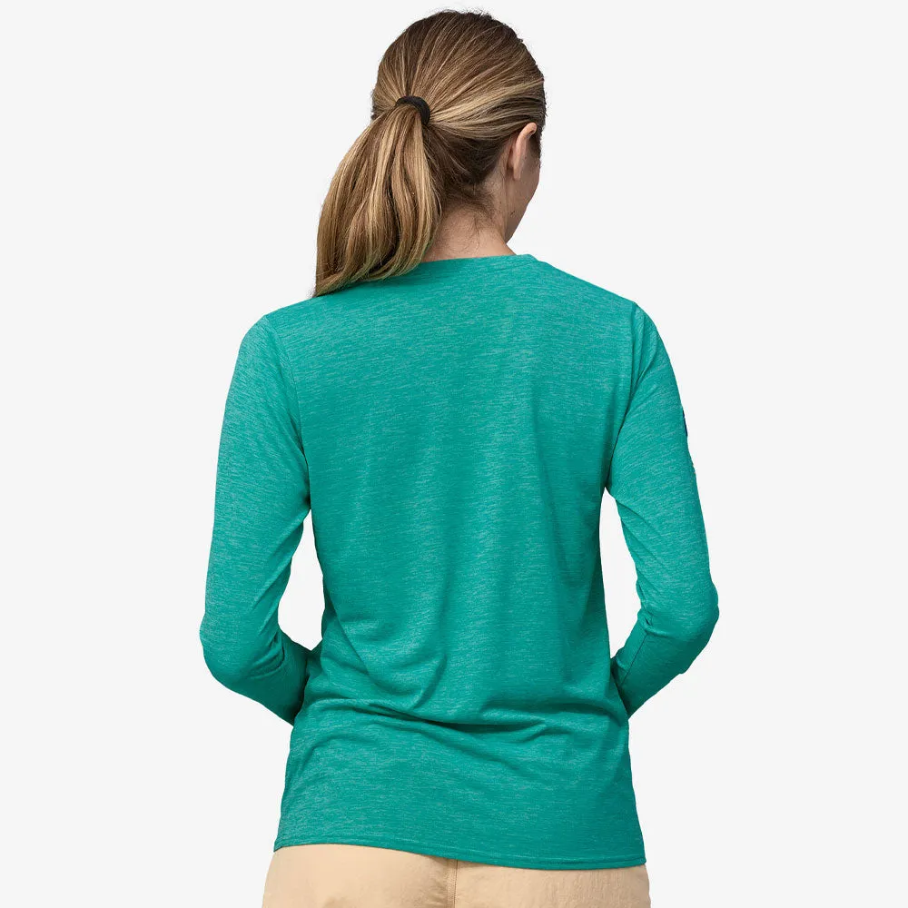 Patagonia Cap Cool Longsleeve - Channel Islands: Subtidal Blue
