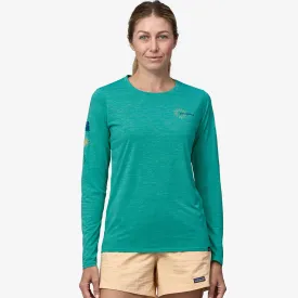 Patagonia Cap Cool Longsleeve - Channel Islands: Subtidal Blue