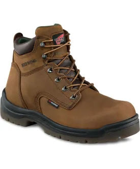 Red Wing Shoes Men’s 6-inch Insulated, Waterproof Composite Toe Boots (2260) - Hazelnut Tramper Leather
