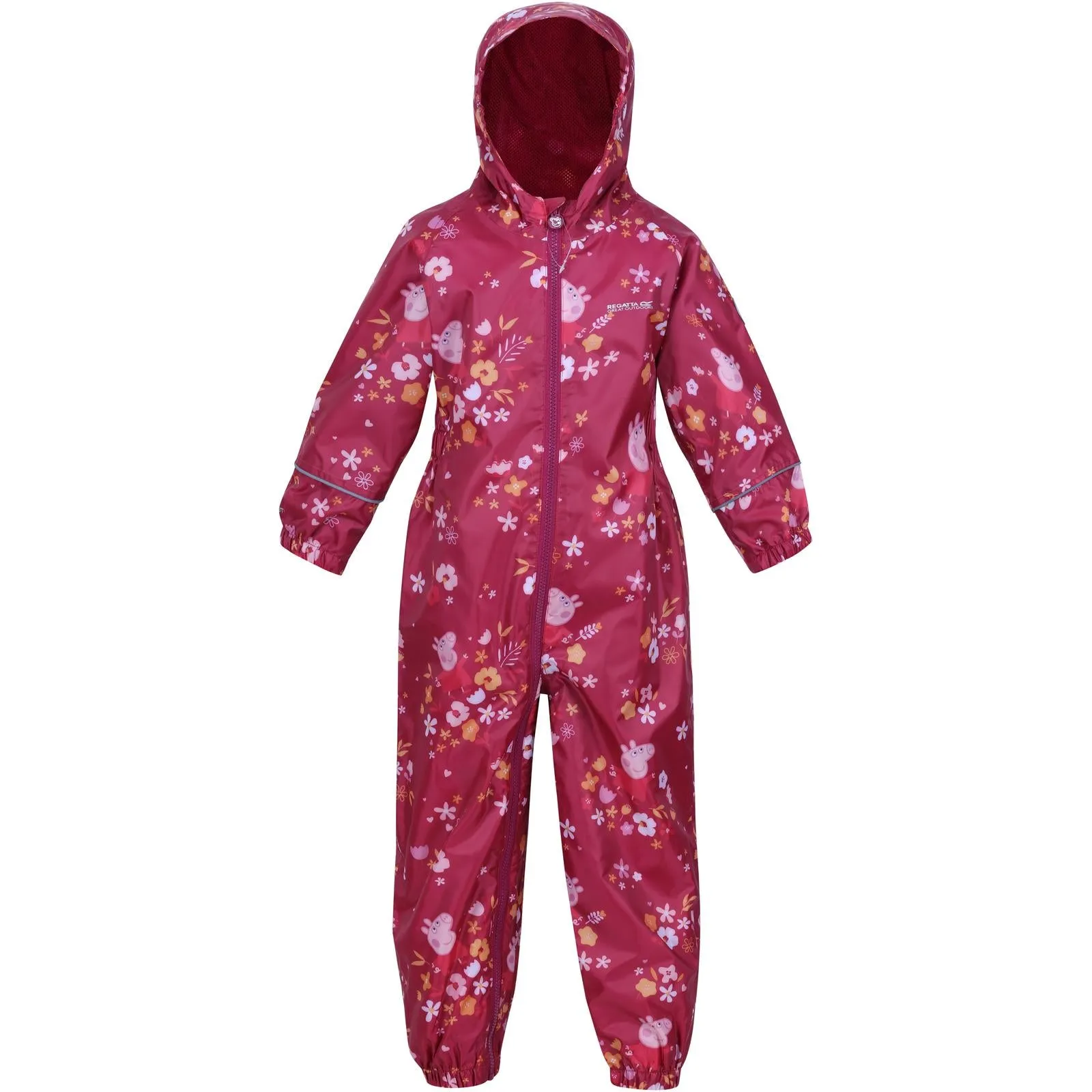 Regatta Kids Peppa Pig Pobble Print Waterproof Puddle Suit