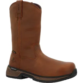 Rocky Treadflex Men's 11” Composite Toe Work Boots Rkk0469 In Brown