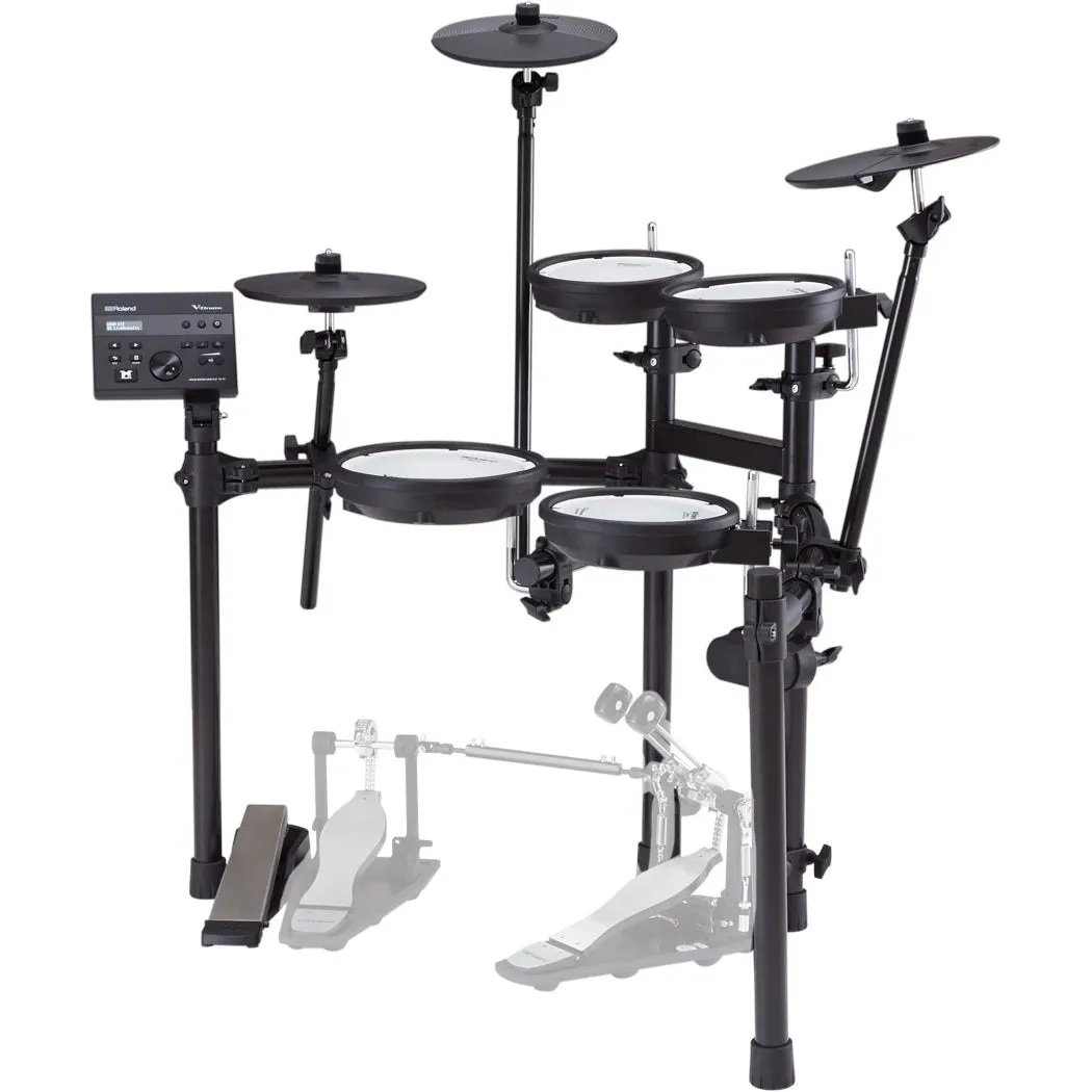 Roland TD-07DMK Electronic Double Mesh Kit V-Drums Set w/ TD-07 Module