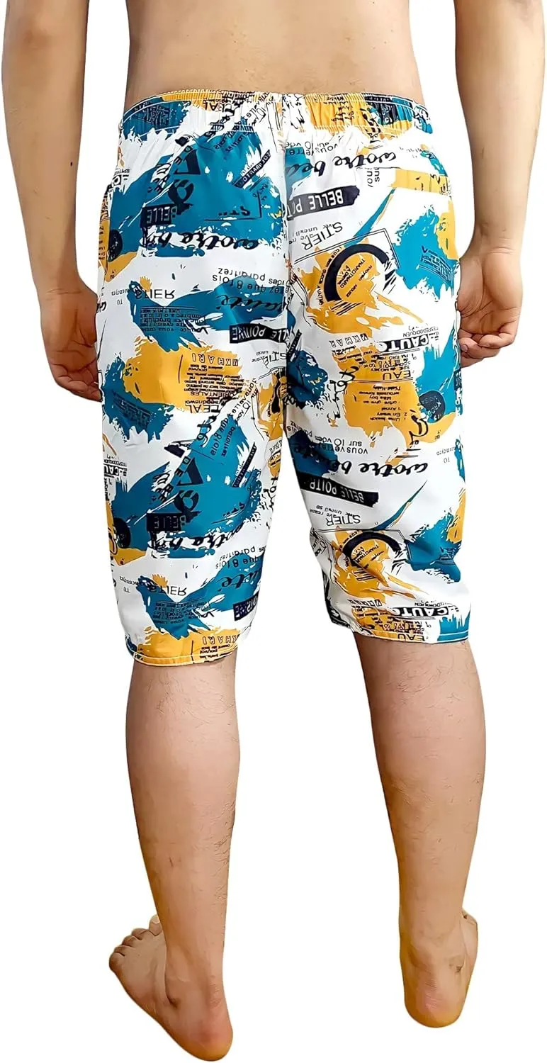 Royal Wear Men's Swim Trunks Bathing Suits with Side Pockets | Board Shorts | Quick Dry | Beach Shorts for Swimming & Surfing