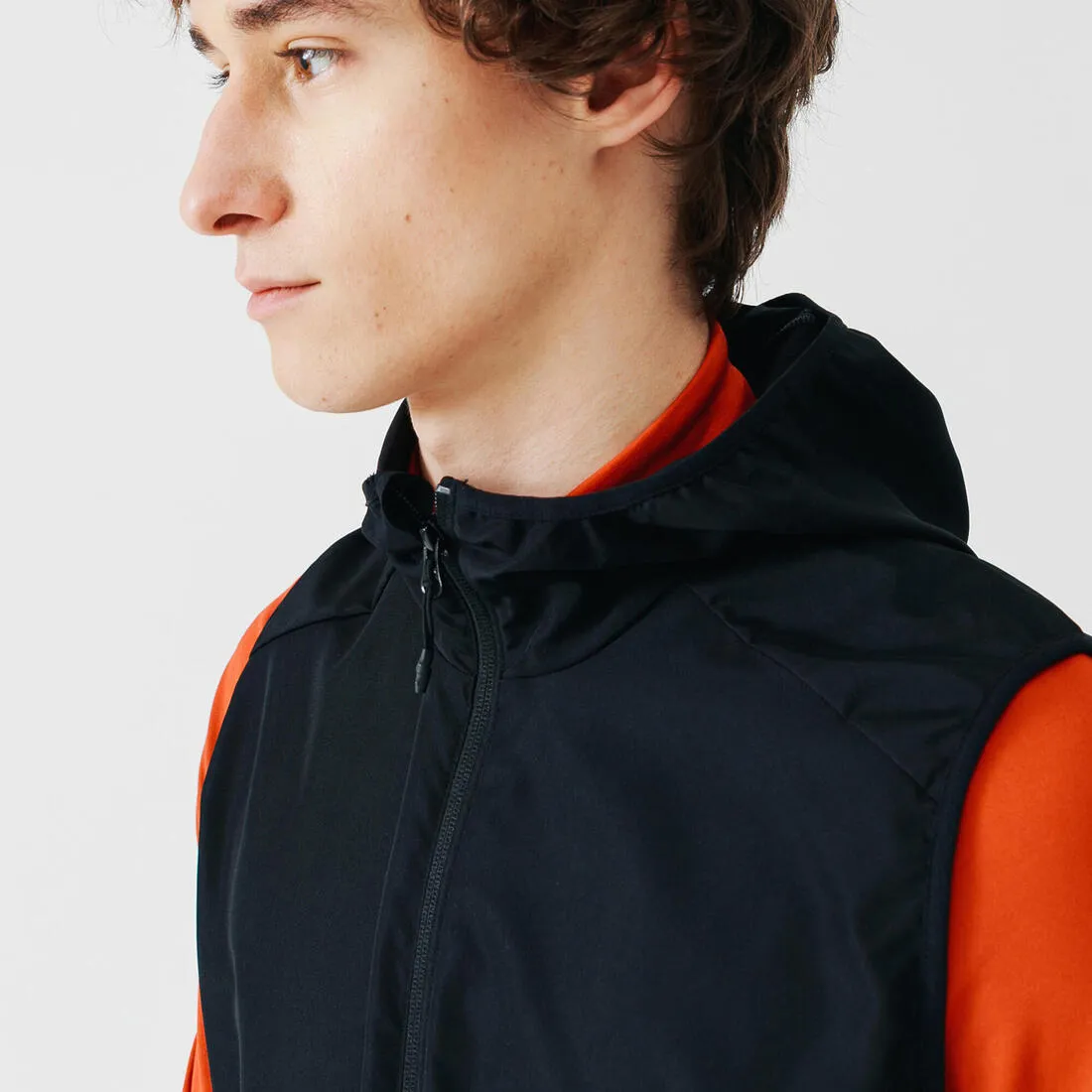 Run Wind Men's Windproof Jacket - Sleeveless