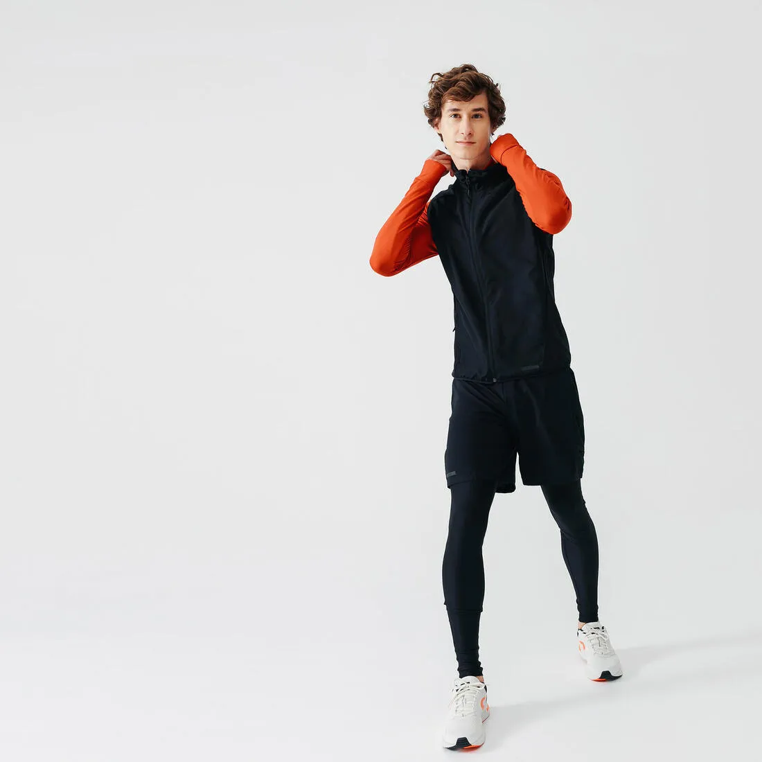 Run Wind Men's Windproof Jacket - Sleeveless