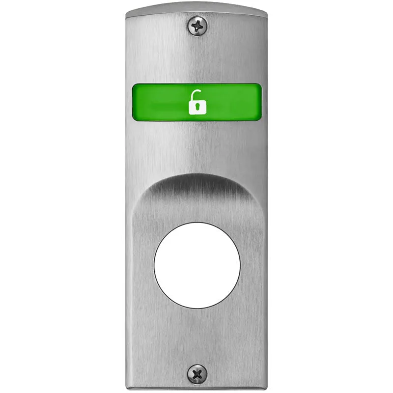 Sargent SA191-US26D Retrofit Status indicators For 8200/7800 Series Sectional Trim, Mounted Inside Door, Satin Chrome