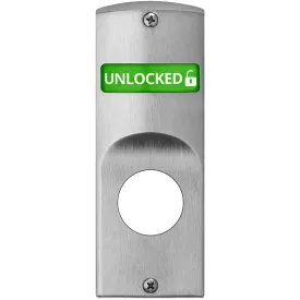 Sargent SA191-US26D Retrofit Status indicators For 8200/7800 Series Sectional Trim, Mounted Inside Door, Satin Chrome