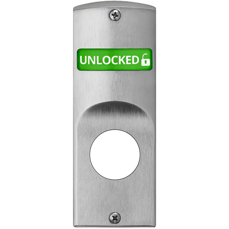 Sargent SA191-US26D Retrofit Status indicators For 8200/7800 Series Sectional Trim, Mounted Inside Door, Satin Chrome