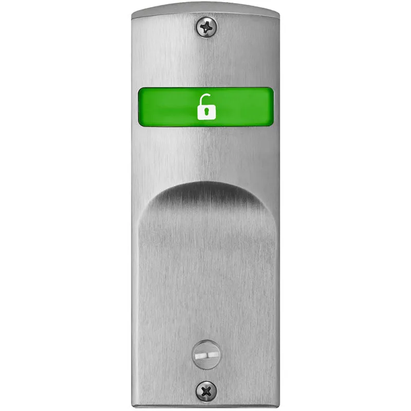 Sargent SA193-US26D Retrofit Status indicators For 8200/7800 Series Sectional Trim, Mounted Outside Door, Satin Chrome