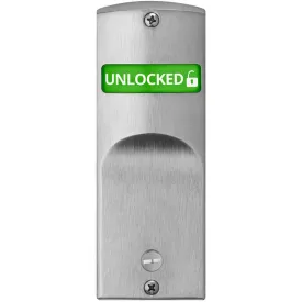 Sargent SA193-US26D Retrofit Status indicators For 8200/7800 Series Sectional Trim, Mounted Outside Door, Satin Chrome