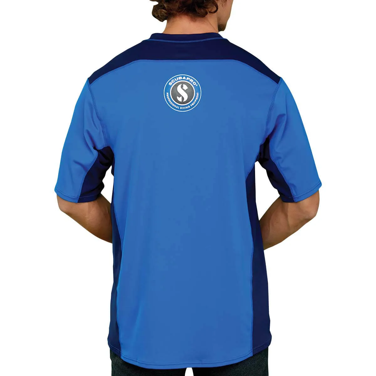 Scubapro UPF 50 Men's C-Flow Short Sleeve Rash Guard