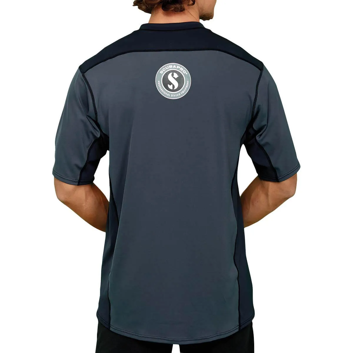 Scubapro UPF 50 Men's C-Flow Short Sleeve Rash Guard