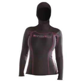Sharkskin Women's Long Sleeve With Hood