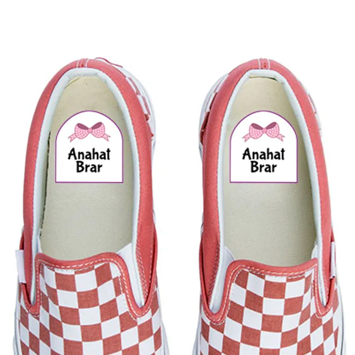 Shoe Labels Pack - Bow