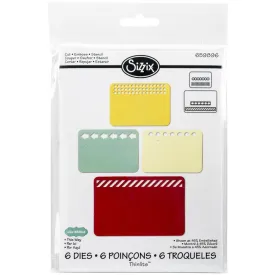 Sizzix Thinlit Dies 2pk This Way