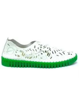 SKA Pilar Ladies Slip On Vegan Shoe White