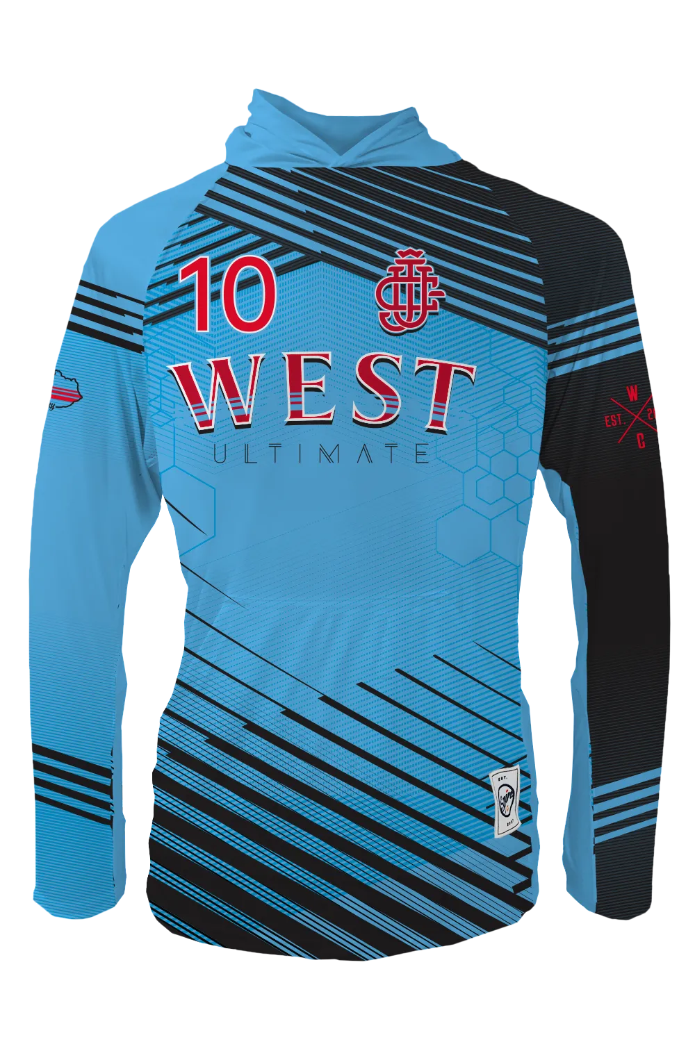SUBLIMATED REVOLUTION SUN HOODIE