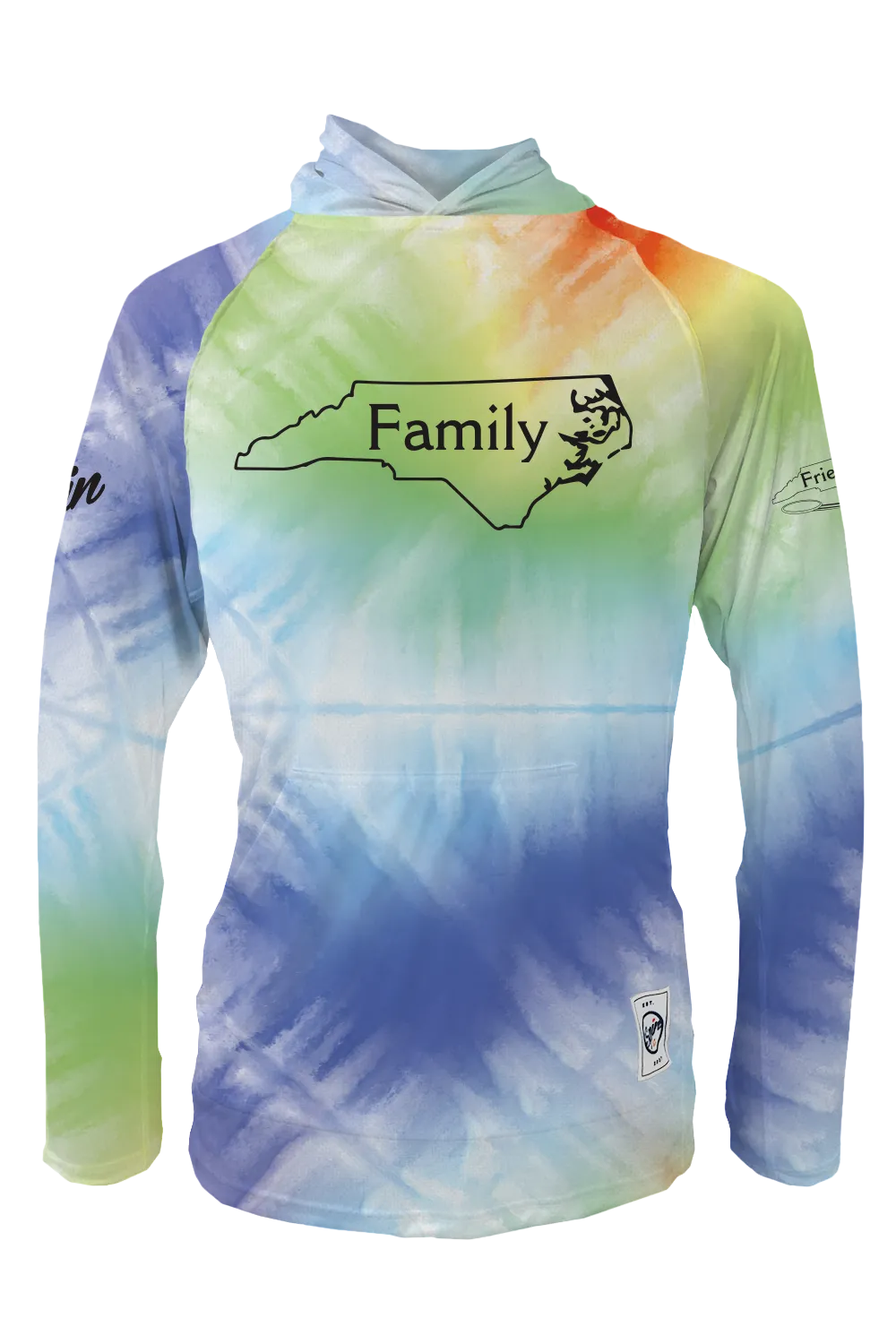 SUBLIMATED REVOLUTION SUN HOODIE