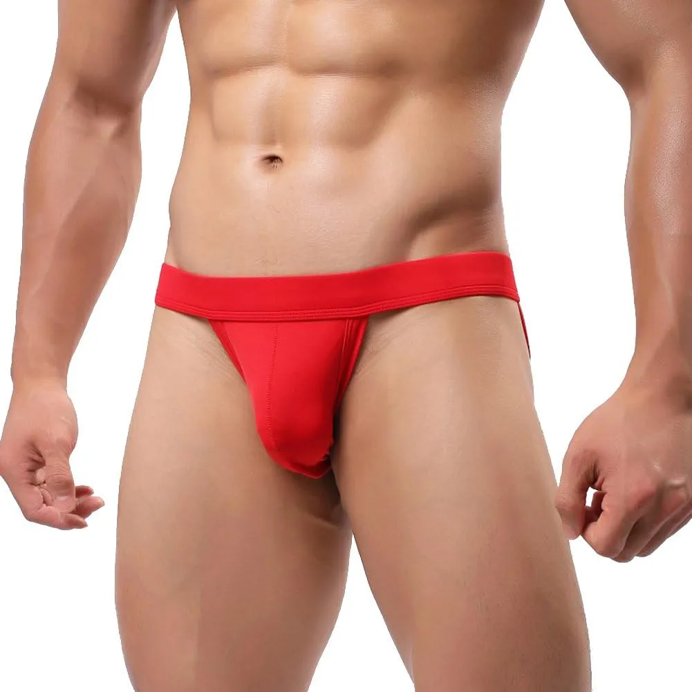 Summer Code Men's Athletic Supporter Performance Jockstrap Elastic Waistband Underwear