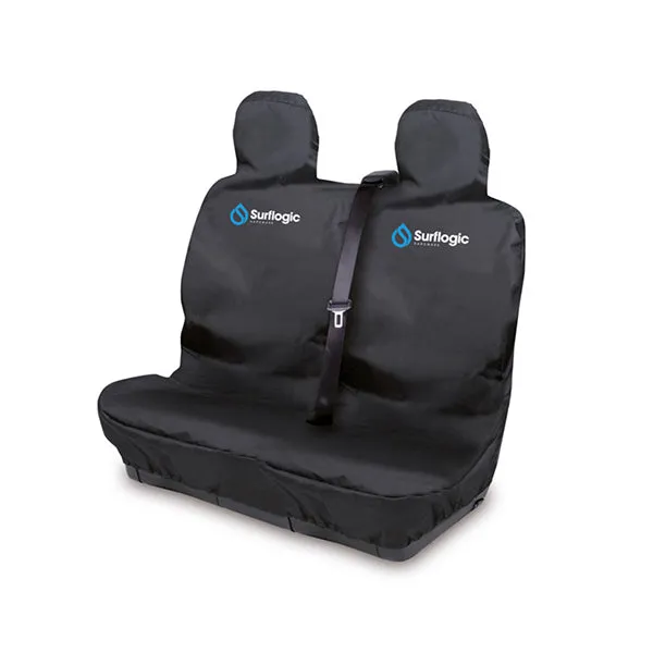 Surflogic Waterproof Car Seat Cover Double Black