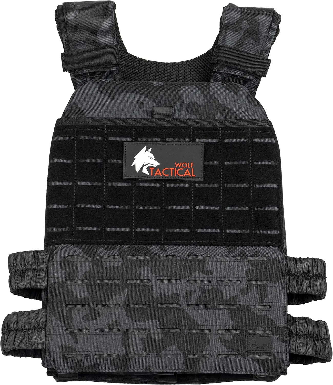 WOLF TACTICAL Adjustable Weighted Vest  WODs, Strength and Endurance Training, Fitness Workouts, Running