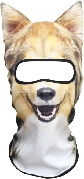 WTACTFUL 3D Stand Ears Animal Balaclava Face Mask for Music Festivals, Raves, Ski, Halloween, Party Outdoor Activities