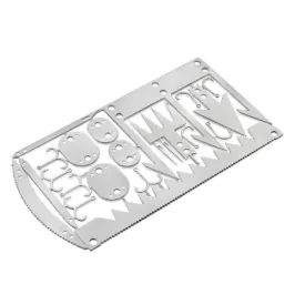 Xtreme Xccessories Creative Fishhook Tool Card Outdoor Portable Camping Supplies Multi-Function Survival Tool Fishing Gear Fishing Equipment