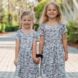 Youth Girls Dress - Classic Deer Camo